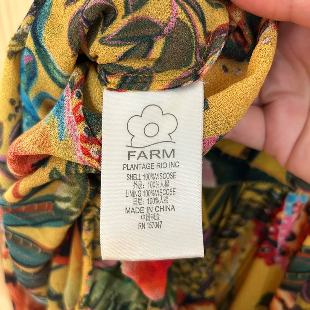 Farm Rio Dress L - Picture 6 of 6
